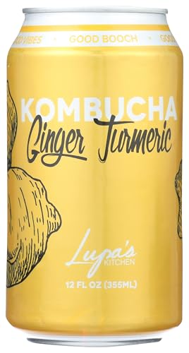 Algopix Similar Product 3 - LUPAS KITCHEN Ginger Turmeric Kombucha