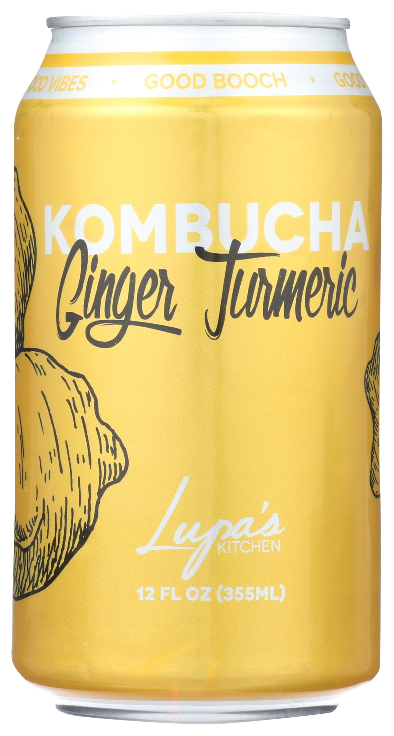 Algopix Similar Product 1 - LUPAS KITCHEN Ginger Turmeric Kombucha