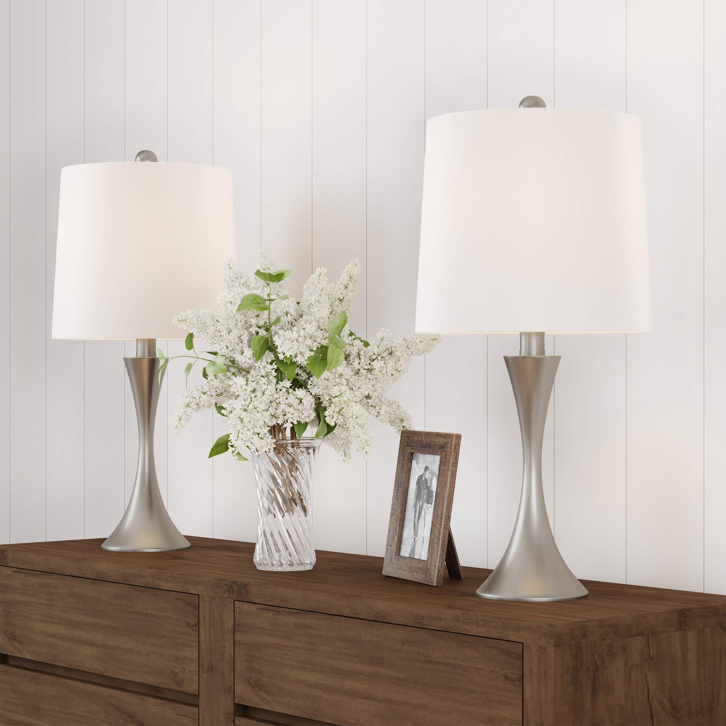 Algopix Similar Product 5 - Home Table Lamps  Set of 2 MidCentury