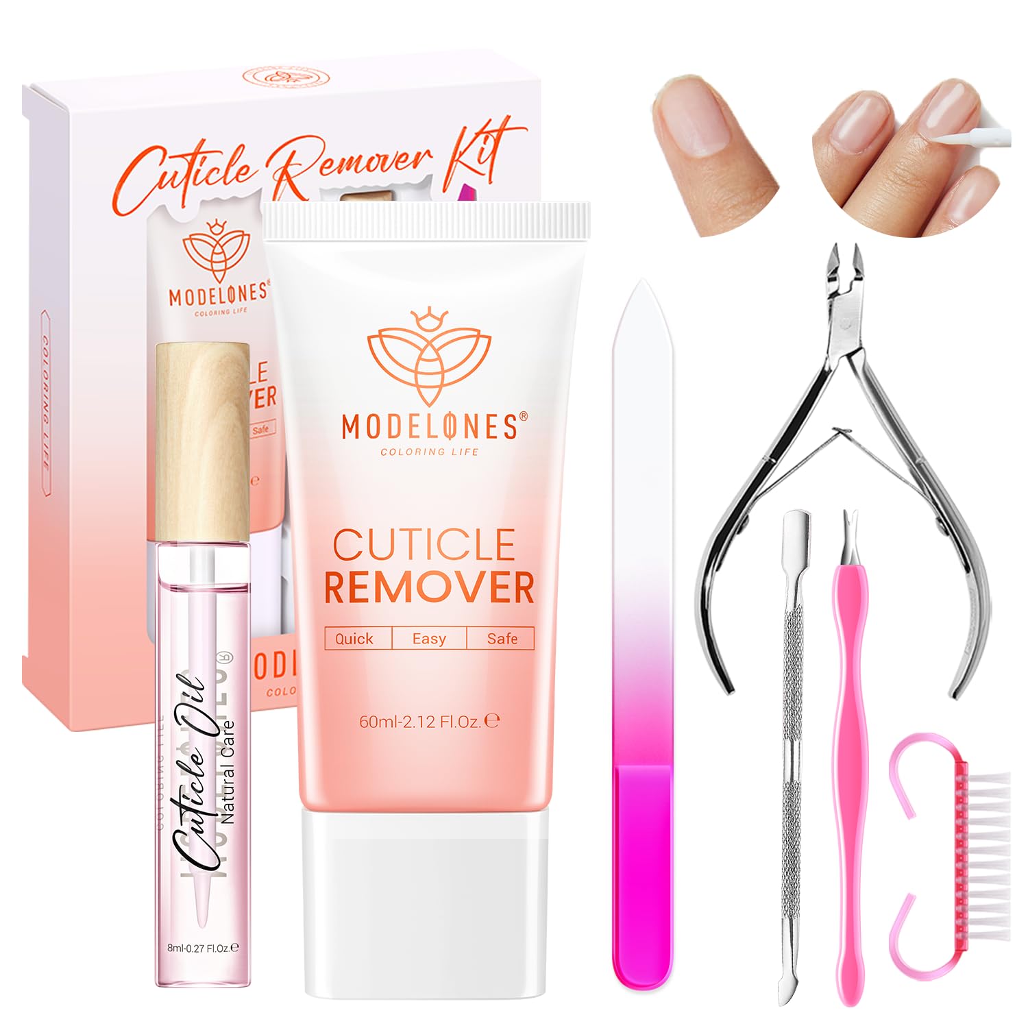 Algopix Similar Product 5 - Modelones Poly Nail Gel Kit Nail