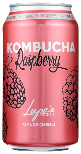 Algopix Similar Product 7 - LUPAS KITCHEN Raspberry Kombucha, 12 FZ