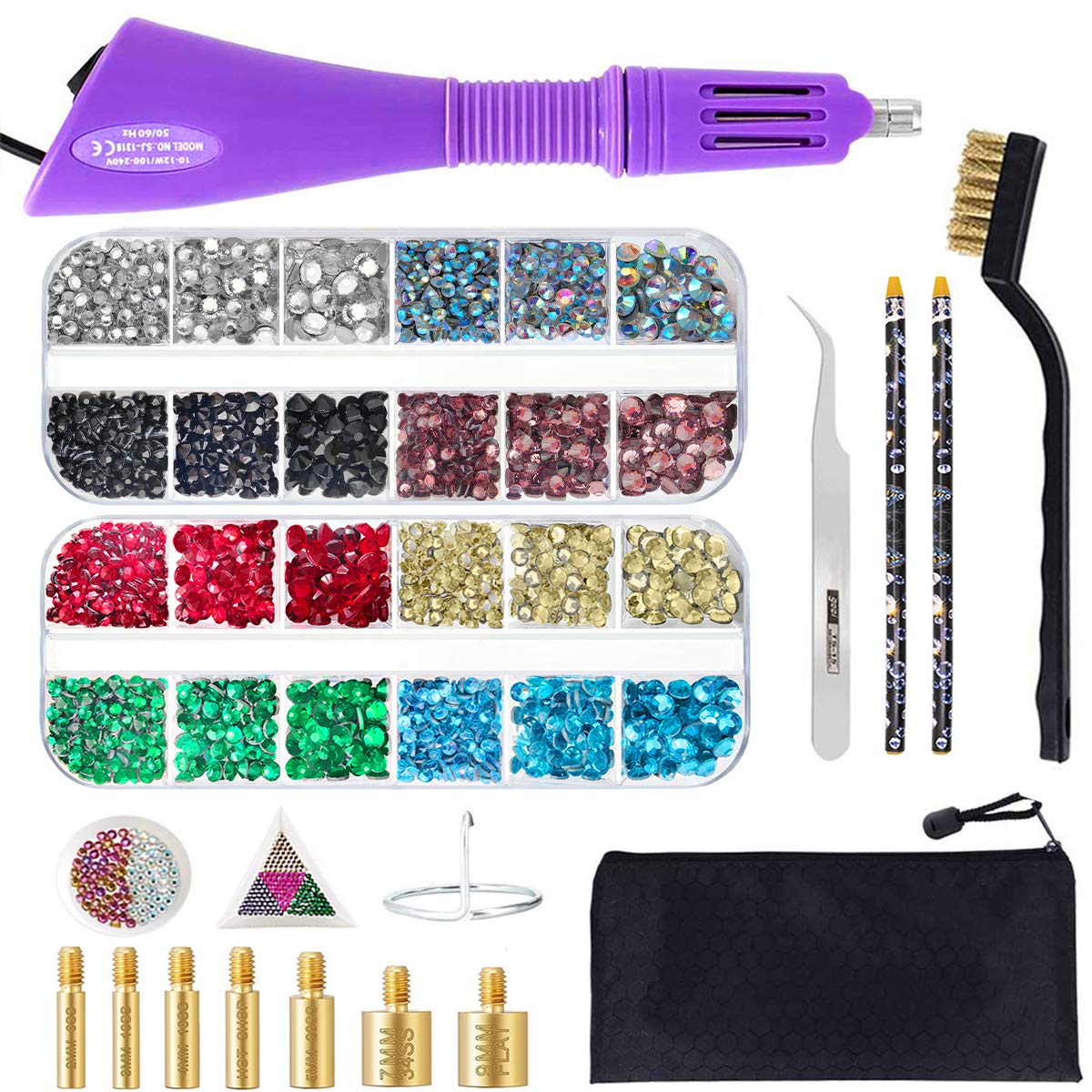 Algopix Similar Product 15 - Hotfix Applicator Tool Bedazzler Kit