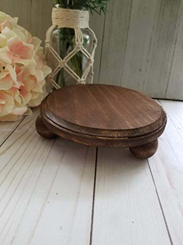 Algopix Similar Product 5 - Farmhouse wood riser pedestal riser