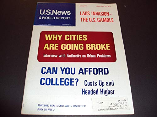 Algopix Similar Product 8 - US News World Report Feb 22 1971 Laos