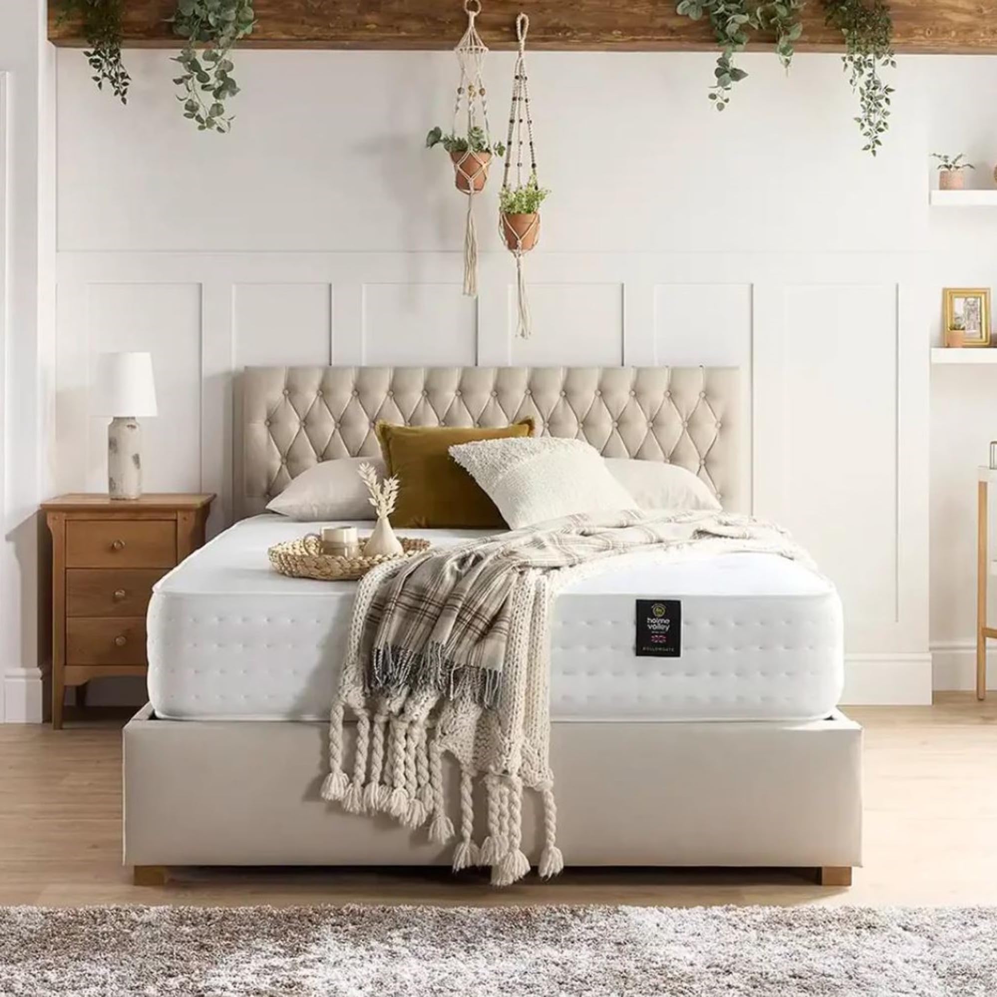 Algopix Similar Product 18 - Savile Row Hybrid Euro Top 145 Inch