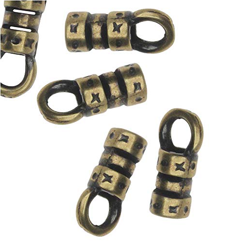 Algopix Similar Product 14 - Beadaholique Cord Ends Fancy Crimp