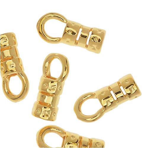 Algopix Similar Product 1 - Beadaholique Cord Ends Fancy Crimp