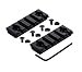 Algopix Similar Product 2 - LIRISY 5 Slot Picatinny Rail 2PCS