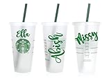Algopix Similar Product 4 - Personalized Reusable 24 oz Coffee Cup