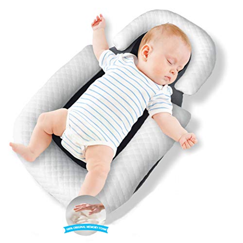 Algopix Similar Product 4 - Comfyt Baby Lounger Baby Pillow Newborn