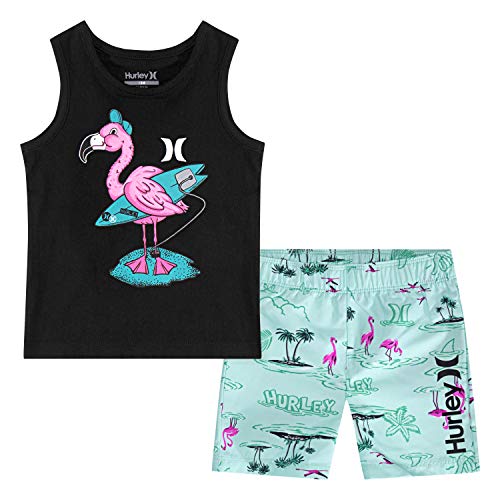 Algopix Similar Product 12 - Hurley Boys Toddler Tank Top and