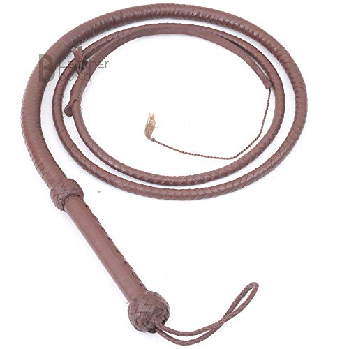 Algopix Similar Product 4 - Indiana Jones Style 6 Foot 8 Plait Dark