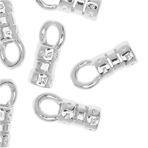 Algopix Similar Product 10 - Beadaholique Cord Ends Fancy Crimp