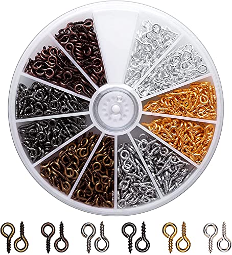 Algopix Similar Product 8 - AIEX Screw Eye Pins Hooks Eyelets Screw