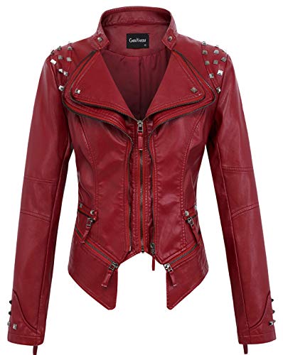 Algopix Similar Product 13 - chouyatou Womens Fashion Studded