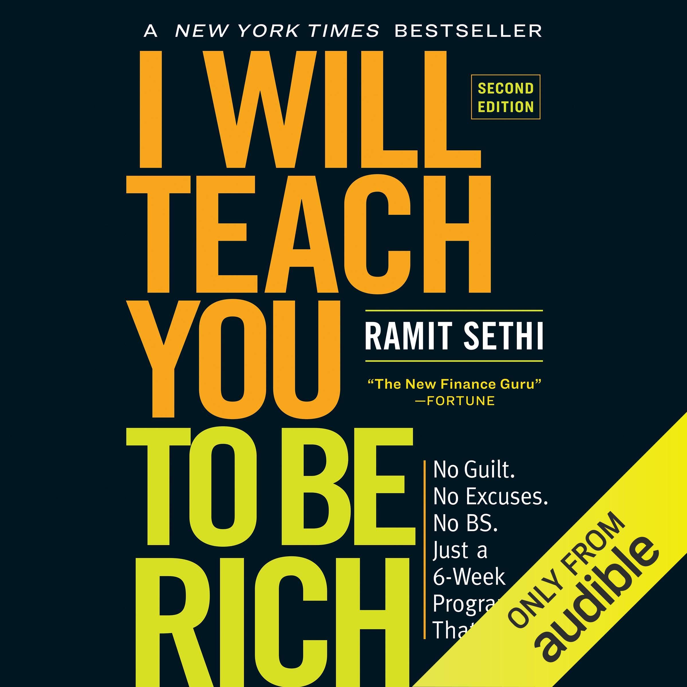 Algopix Similar Product 8 - I Will Teach You to Be Rich No Guilt
