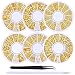 Algopix Similar Product 19 - WOKOTO 6 Boxes Gold Hollow Nail Metal