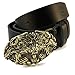 Algopix Similar Product 3 - Leather belt with brass buckle