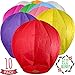 Algopix Similar Product 4 - Chinese Lanterns 10Pack MultiColor