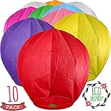 Algopix Similar Product 16 - Chinese Lanterns 10Pack MultiColor