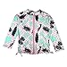 Algopix Similar Product 13 - SwimZip Girls UPF 50 Long Sleeve Zip