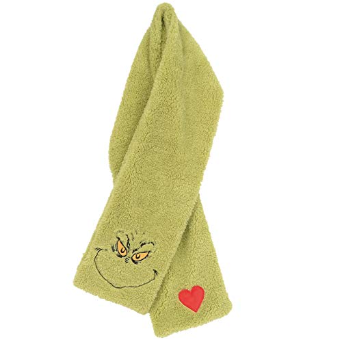 Algopix Similar Product 6 - Department 56 Kids' Grinch, Green, Scarf