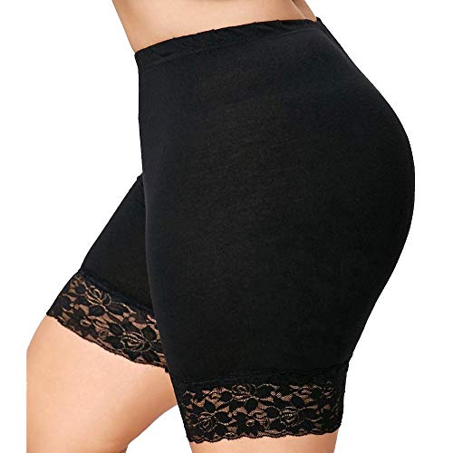 Algopix Similar Product 3 - Plus Size Womens Mid Waist Lace Hot