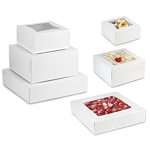Algopix Similar Product 12 - 36 Pack Bakery Box with Window 6 8