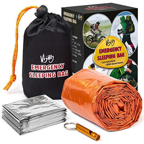 Algopix Similar Product 16 - Vijoly Life Bivy Emergency Sleeping Bag