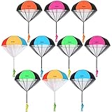 Algopix Similar Product 14 - Trounistro 10 Pieces Parachute Toy