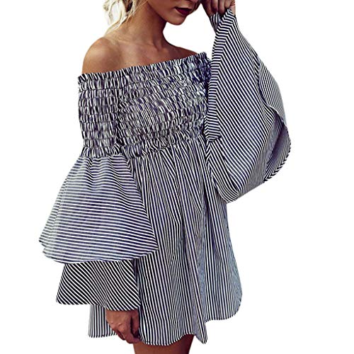 Algopix Similar Product 19 - Womens Off Shoulder Floral Mini Dress