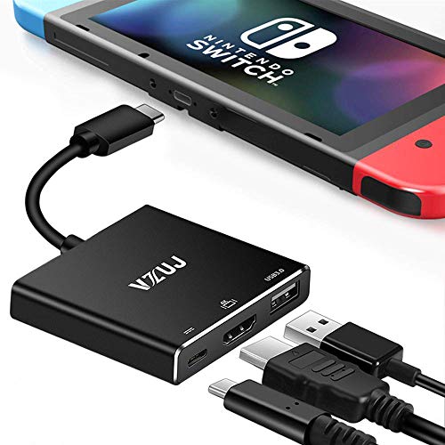Algopix Similar Product 5 - HDMI Type C Hub Adapter for Nintendo