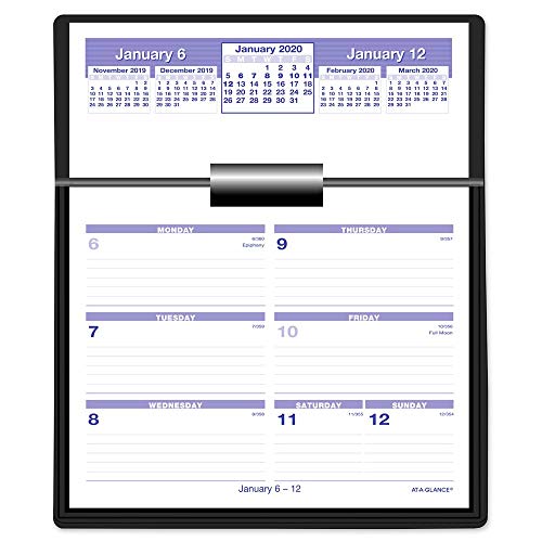 Algopix Similar Product 10 - ATAGLANCE 2020 Weekly Desk Calendar