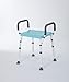 Algopix Similar Product 19 - Premium Shower Bench with Arms (Pink)