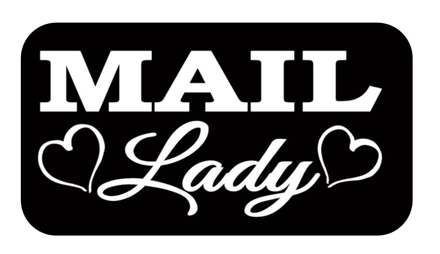 Algopix Similar Product 2 - Mail Lady TP 736 8 Decal Sticker us