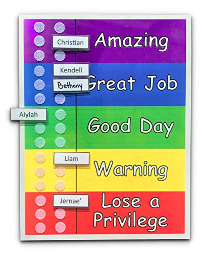 Algopix Similar Product 19 - Behavior Clip Chart for Multiple Kids