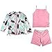 Algopix Similar Product 9 - SwimZip Girl 3 Piece Long Sleeve Rash