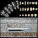 Algopix Similar Product 3 - 120 Pcs Multi Shapes Glass Crystal AB