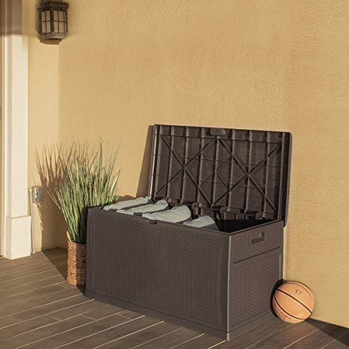 Algopix Similar Product 6 - Barton Deck Box 120 Gallon Outdoor