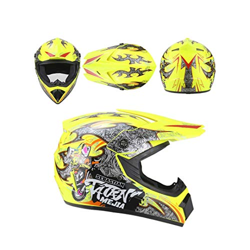 Algopix Similar Product 18 - Motocross Helmet Mountain Bike Full