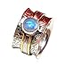 Algopix Similar Product 2 - Faceted Moonstone Band Rings 925