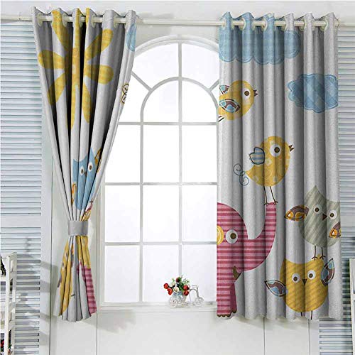 Algopix Similar Product 8 - Nursery Grommet Top Noise Reducing