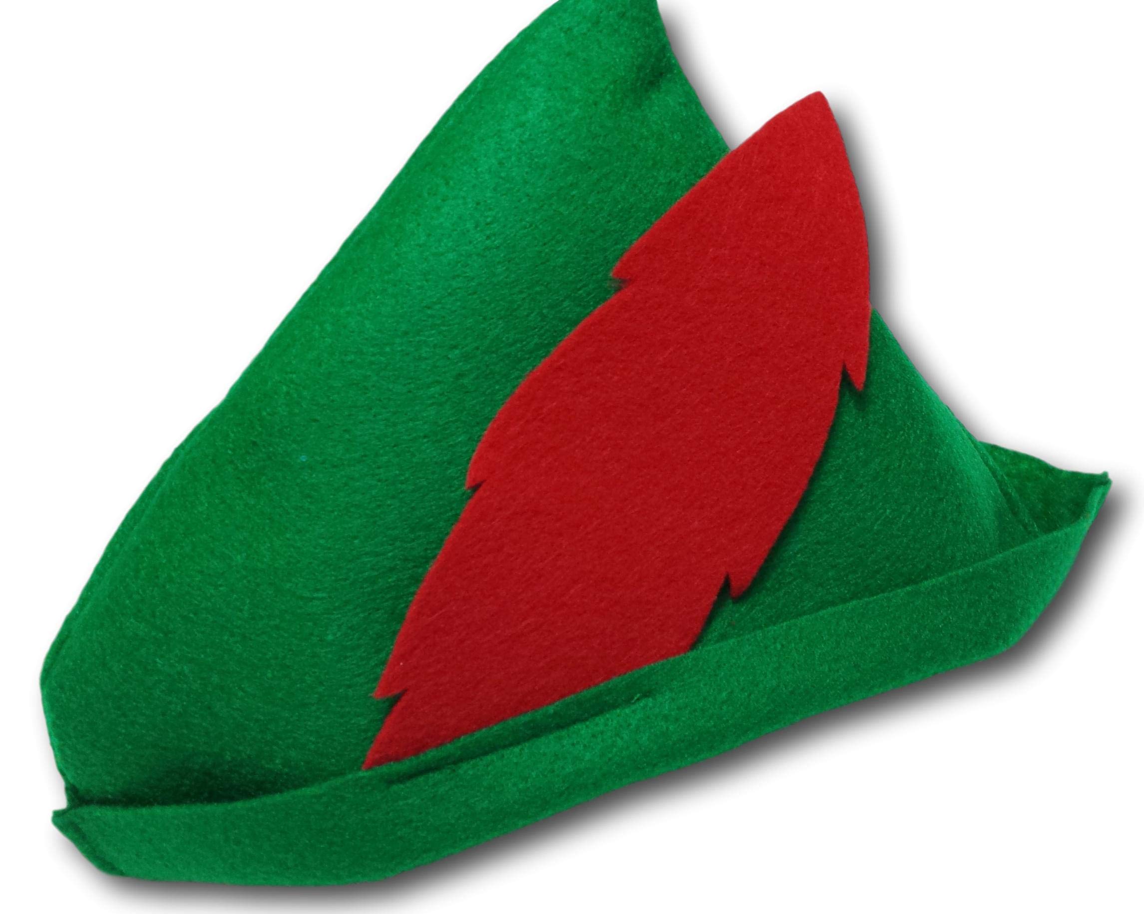 Algopix Similar Product 17 - Kids Peter Pan / Robin Hood Hat