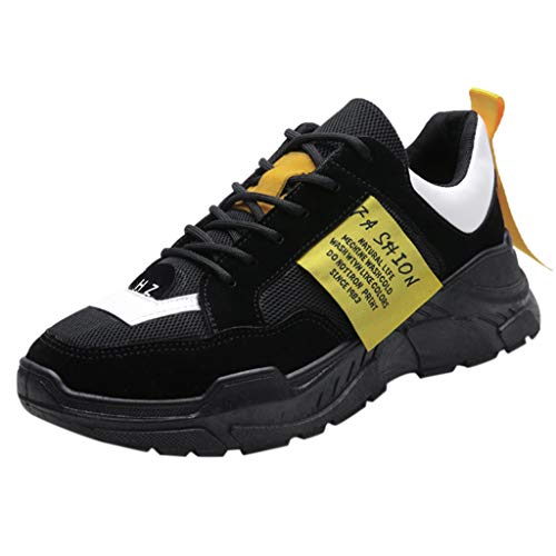 Algopix Similar Product 7 - Cealu Mens High Plateform Sneakers