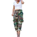 Algopix Similar Product 8 - Womens Camouflage Pants Cargo Camo