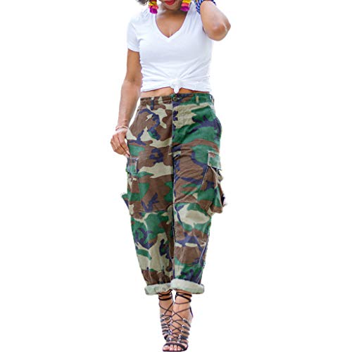Algopix Similar Product 7 - Womens Camouflage Pants Cargo Camo