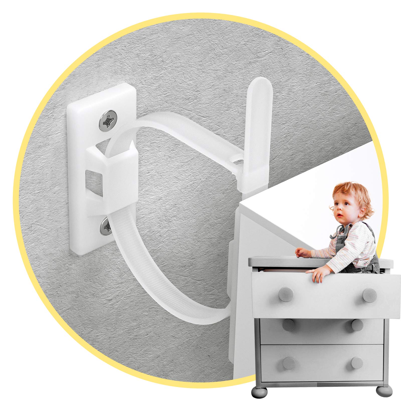Algopix Similar Product 1 - 4our Kiddies Furniture Straps 10 Pack