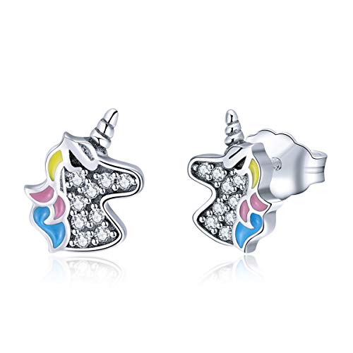 Algopix Similar Product 2 - Stud Earrings for Girls Hypoallergenic