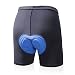 Algopix Similar Product 4 - Mens Cycling Shorts 3D Padded Bicycle