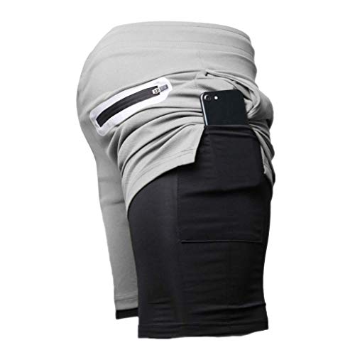 Algopix Similar Product 15 - DIOMOR Mens Athletic Outdoor 2 in 1
